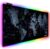 Extended RGB Gaming Mouse Pad, Extra Large Gaming Mouse Mat for Gamer, Waterproof Office Desktop Mat with 10 Lighting Mode, for PC Computer RGB Keyboard Mouse – 31.5” x 15″ x 4mm(Map)