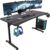 EUREKA ERGONOMIC Gaming Desk 60″ Home Office Computer Desk, New Polygon Legs Design, Captain Series (60 Inch, Black)