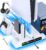 PS5/Slim/Pro Stand and Cooling Station with LED Controller Charging Station for PlayStation 5 Console, Controller Charger, Cooling Stand, PS5/Slim/Pro Skin Accessories Kit with 3 Level Cooler Fan