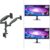 INNOCN Dual Monitors with Arm – 2 x 40 3440 x 1440P 144Hz WQHD IPS USB C Monitors + 1 x Dual Monitor Arm
