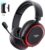 Wireless Gaming Headset, 7.1 Surround Sound, 2.4Ghz USB Gaming Headphones Bluetooth 5.4, 100-Hr Noise Canceling Mic RGB Light, Wireless Headset for PC PS5 PS4 Mac Switch, ONLY Wired Mode Suit for Xbox