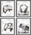 Retro Video Game Gaming Poster Prints for Home Boys Room Playroom Decor,Black And White Video Game Decorations Prints Wall Art Unframed 4pcs 8x10inches,Gift for Gamer Boys Gaming Love (8×10 inc)