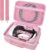 Hard Carrying Case for Meta Quest 3s/ Quest 3/ for Oculus Quest 2 Official Original/Elite Strap VR Headset and Controller Accessories, Portable Travel Storage Bag for Home, Outdoor – Pink (Box Only)