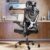 Ergalithic Ergonomic Office Chair – X-Shaped Computer Desk Chair Comfy, Gaming Chair, Office Chair with Lumbar Support, Mesh Office Chairs with Headrests, Desk Chair for Long Hours (Black Silver)