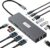 Acer Docking Station 3 Monitors with 3 HDMI, 13-in-1 USB C Hub for Laptop with 4K@60Hz HDMI, 1 Gbps Ethernet, 10Gbps Data, 100W PD, SD/TF, Laptop Dock for Acer, XPS, Spectre, Surface, Mac