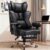 GTPLAYER Big and Tall Office Chair Wide Ergonomic Gaming Chair with Deluxe Embossing Designed Leather with Foot Rest,150°Reclining Adjustable Soft Armrests Pocket Spring Back Support and Pillow