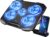 AIMIUZI Laptop Cooling Pad Laptop Cooler Stand, Laptop Fan Cooling Pad for 12-15.6 Inch Laptop Notebooks, 5 Quiet Fans, 5 Angle Adjustable Laptop Cooling Stand (Black)