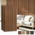 Art3d 4-Pack 47×23.6 Inch Acoustic Panels with Wood Slat Design – Soundproof Wall Panel for Office, Gaming Room & Studio, Ideal for Streamers, Home Workers & Recent Movers, Walnut